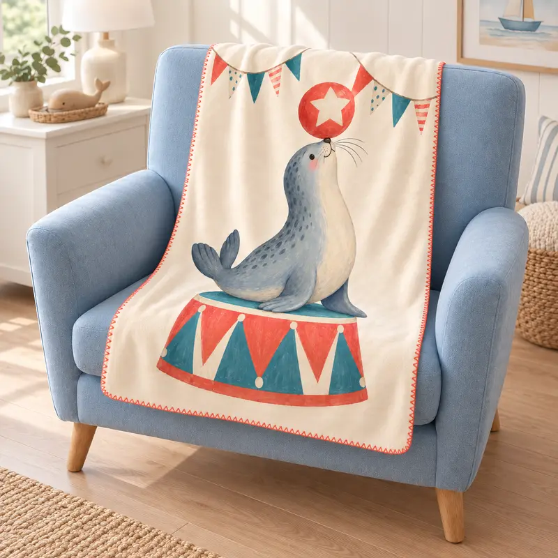 Seal Showtime Polar Bebek Battaniyesi