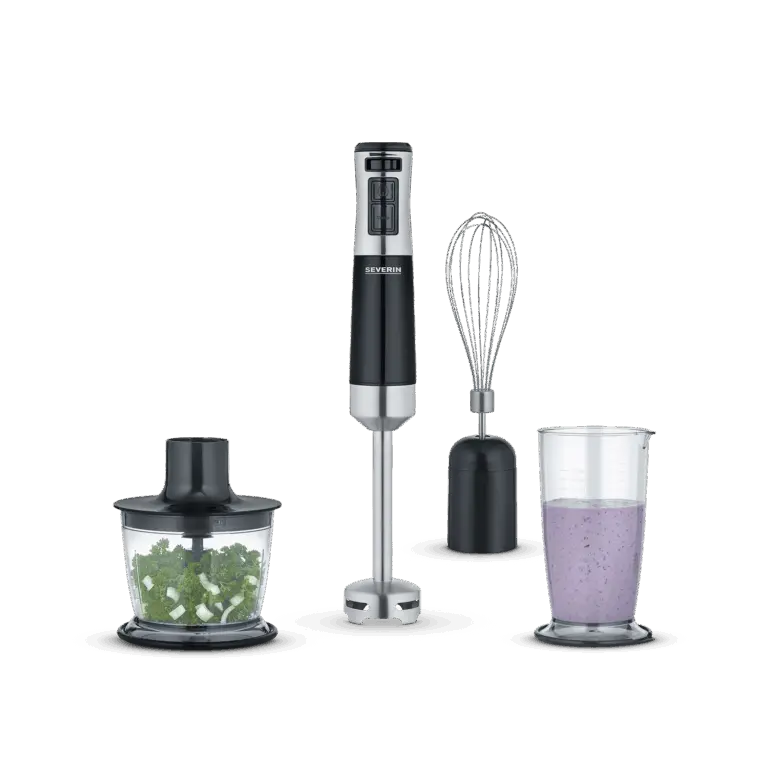 Severin 600 W 3ü1 Arada Mixer Blender Rondo Seti Siyah