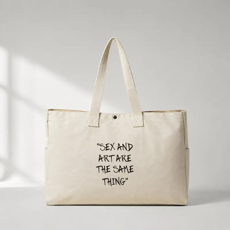 Sex And Art Daily Tote Bag