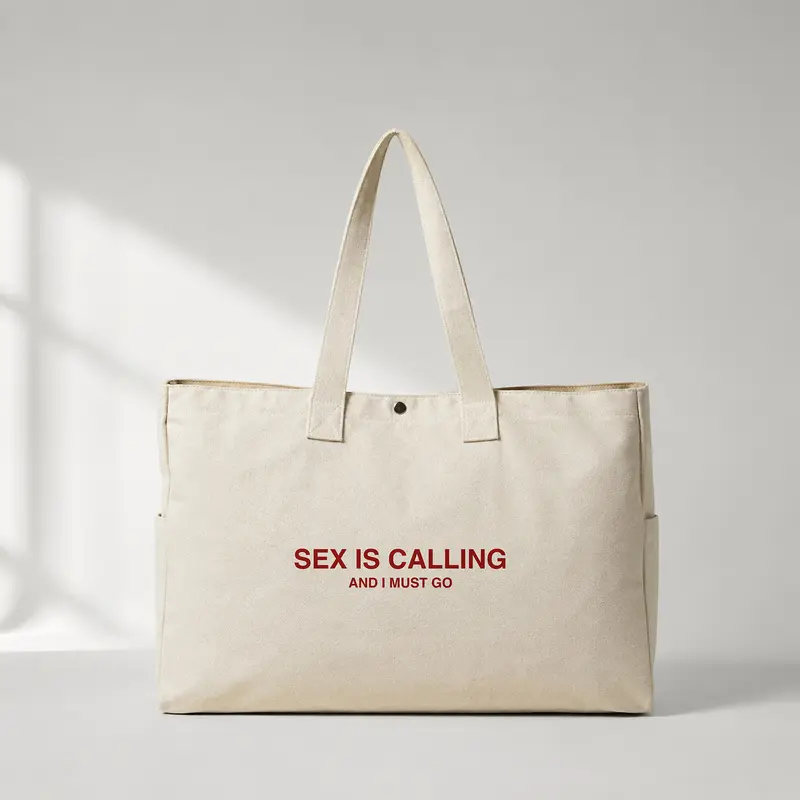 Sex is Calling Daily Tote Bag