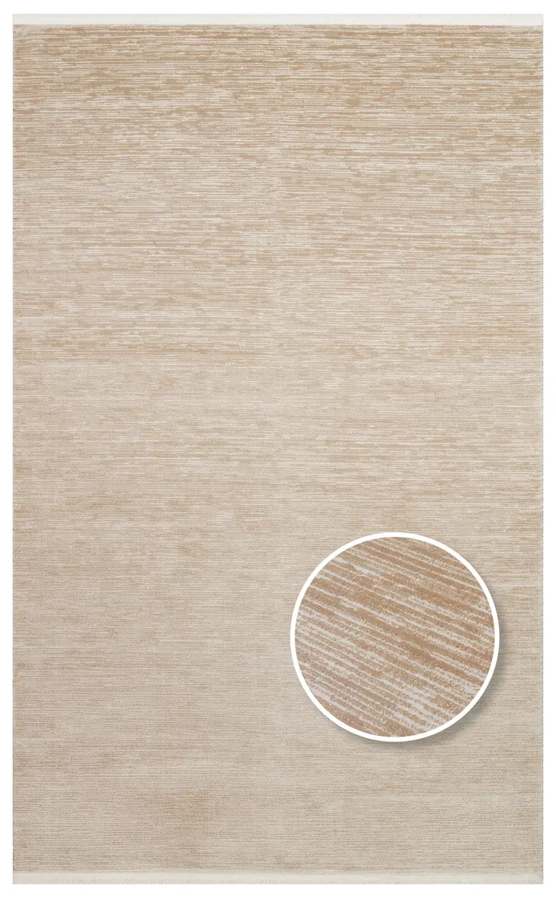 Shade SHD PLAIN Bej - Sade ve Modern Akrilik Makine Halısı