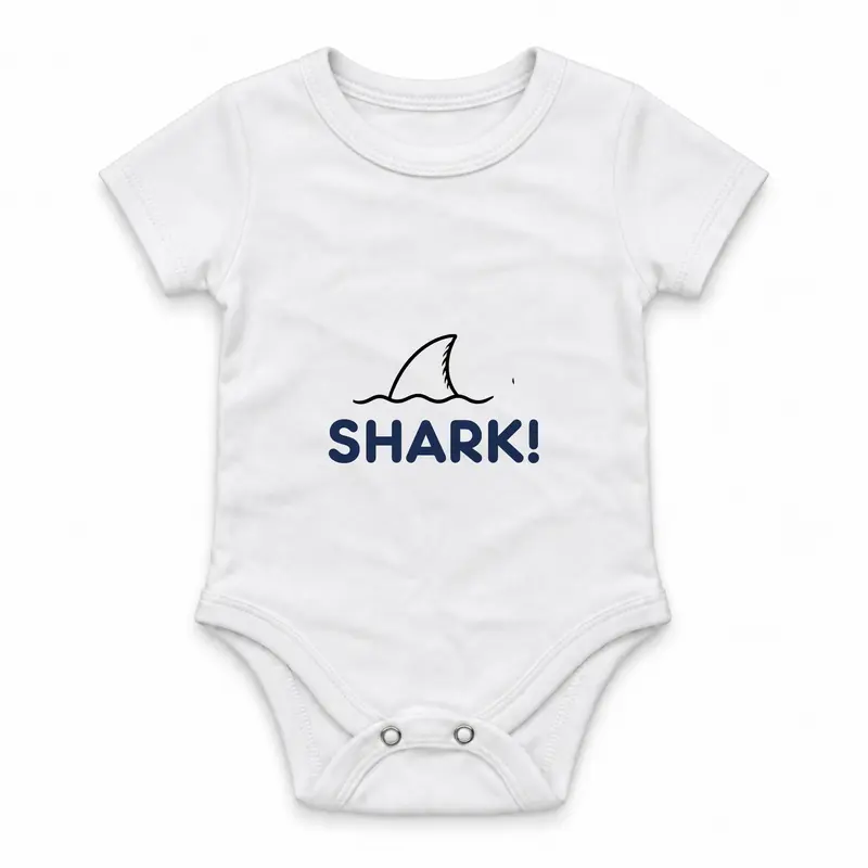 Shark! Çıtçıtlı Body