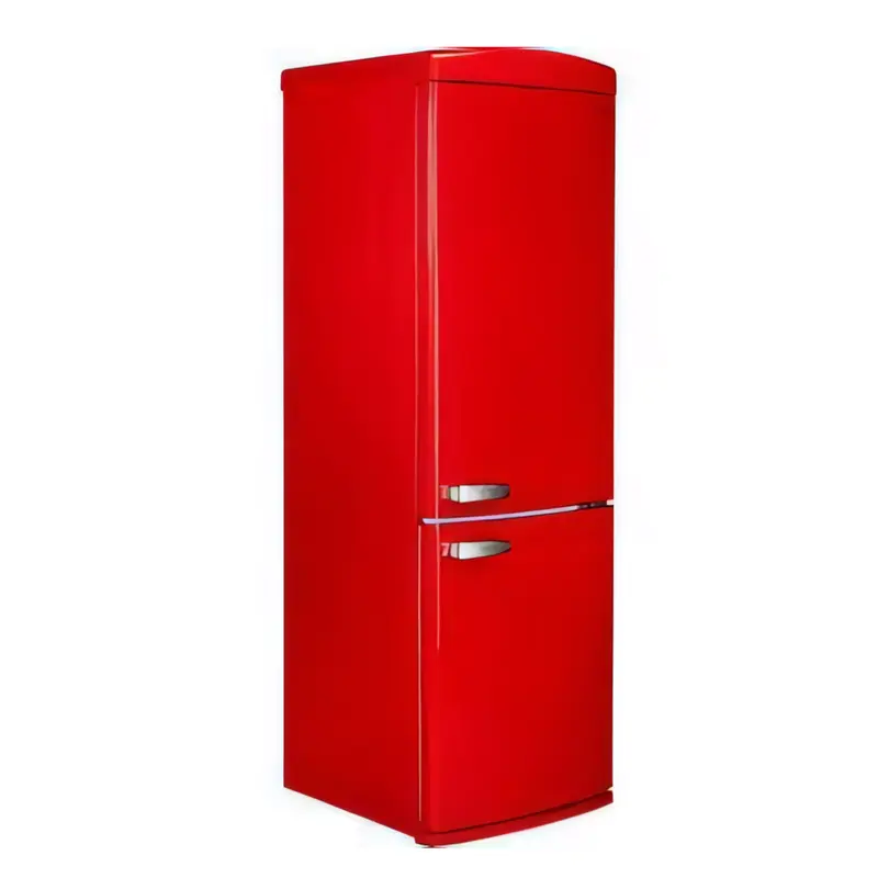 Sharp Vintage 331 Lt No Frost Buzdolabı Kırmızı