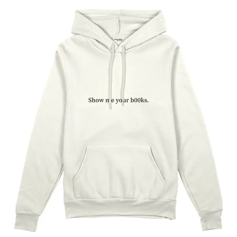 Show Me Your B00ks Oversize Hoodie