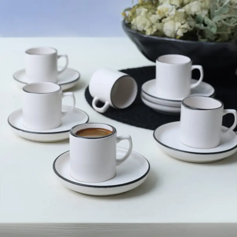 Simply Nordic Kahve Takımı 12 Parça 6 Kişilik