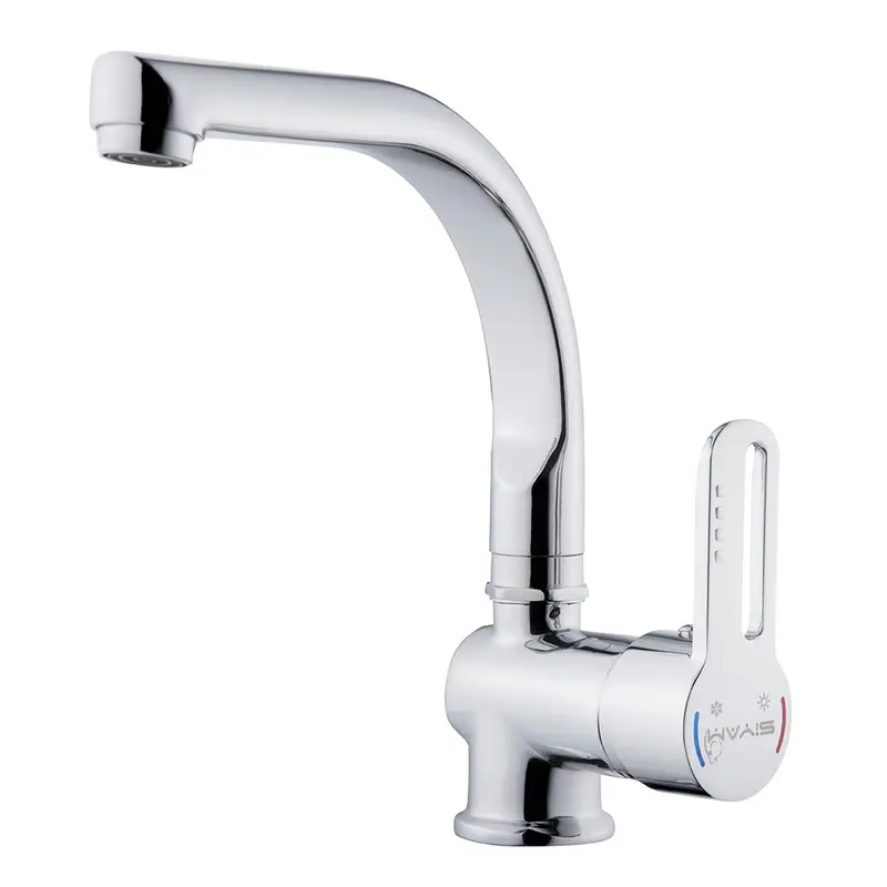 Siyam Rossi Kuğu Lavabo Bataryası, Krom