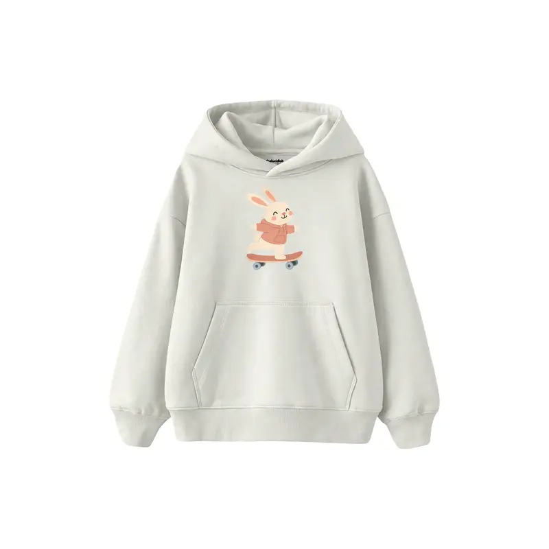 Skater Bunny Çocuk Hoodie