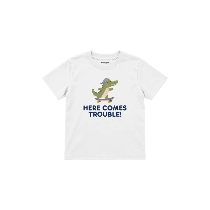 Skater Crocodile Çocuk Tişört