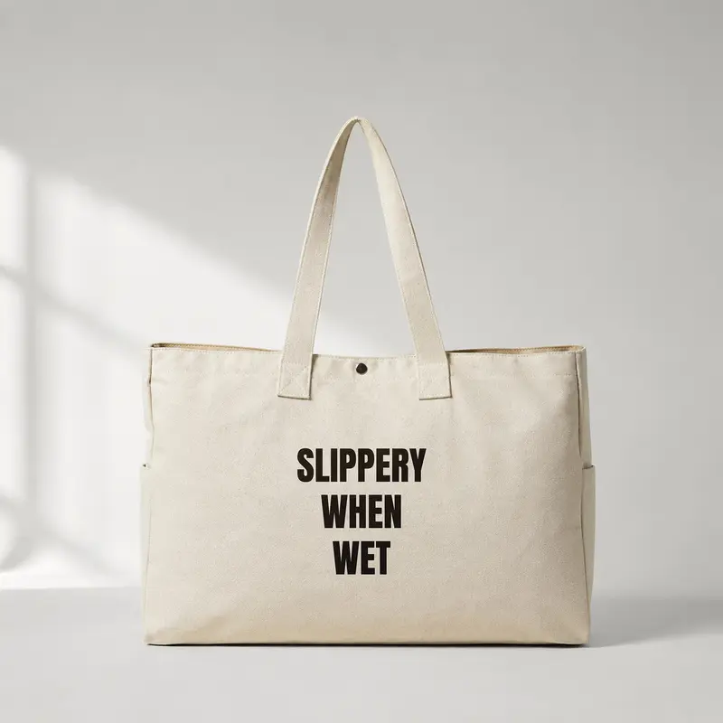 Slippery When Wet Daily Tote Bag