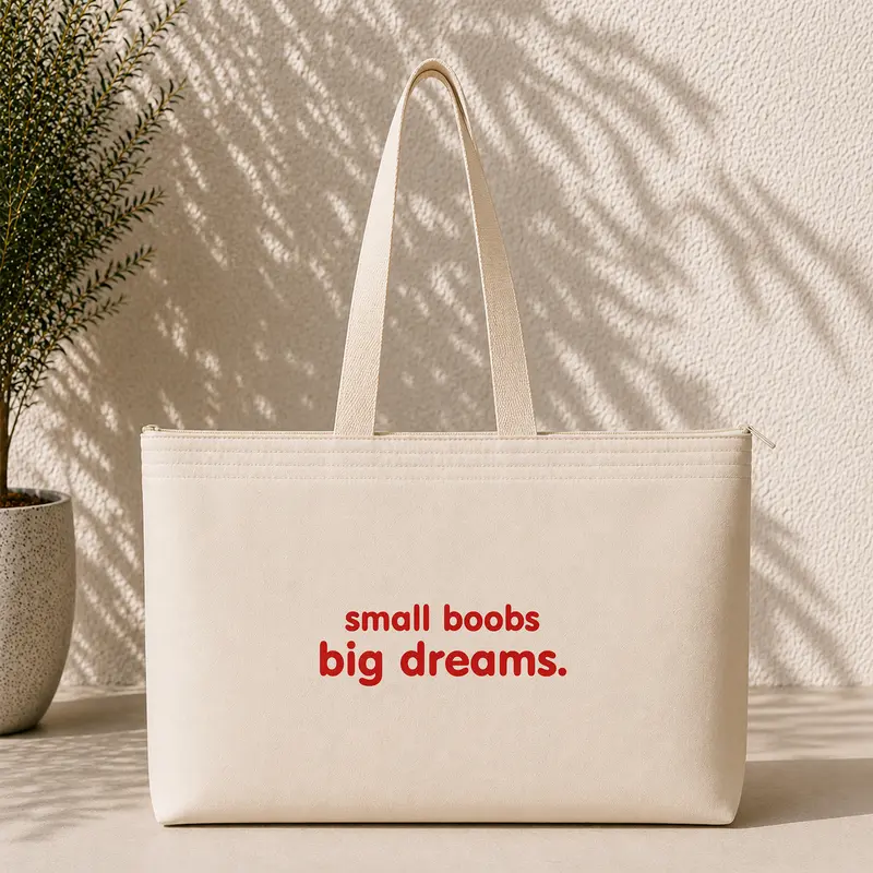 Small Boobs Big Dreams Weekend Tote Bag