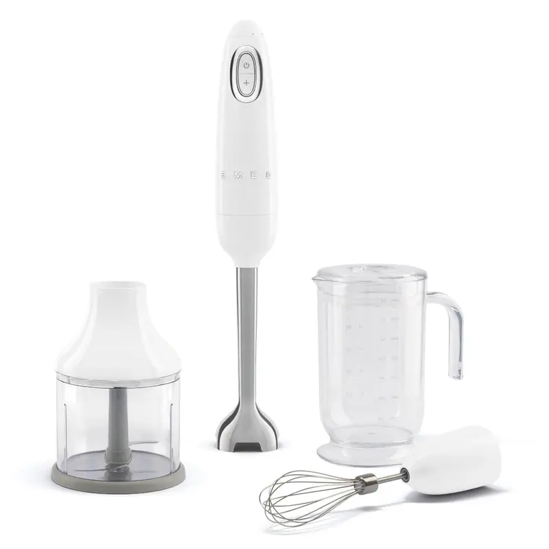 Smeg Beyaz El Blender Seti 50's Style Tritan Renew HBF03WHEU