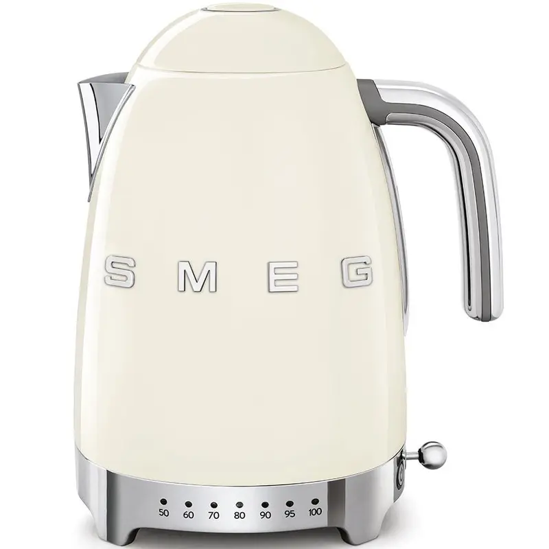 Smeg Krem Isı Ayarlı Kettle Su Isıtıcısı Klf04creu