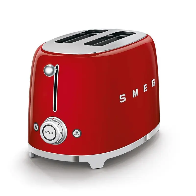 Smeg Kırmızı 1x2 Ekmek Kızartma Makinesi Tsf01rdeu