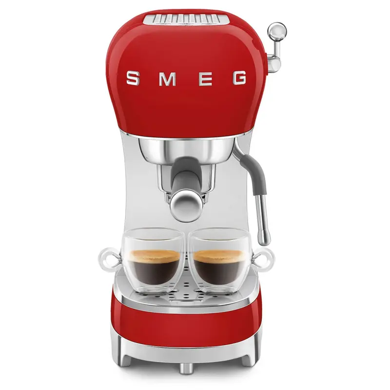 Smeg Kırmızı Espresso Kahve Makinesi Ecf02rdeu