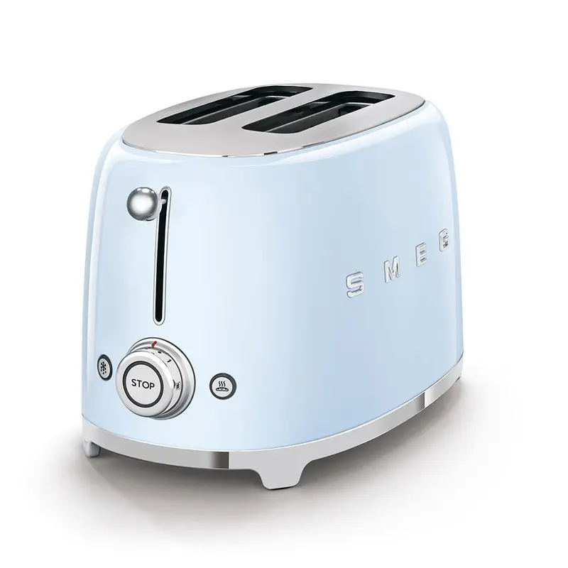 Smeg Pastel Mavi 1x2 Ekmek Kızartma Makinesi Tsf01pbeu
