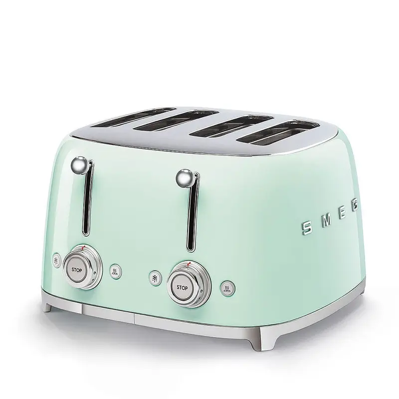 Smeg Pastel Yeşil 1x4 Ekmek Kızartma Makinesi Tsf03pgeu