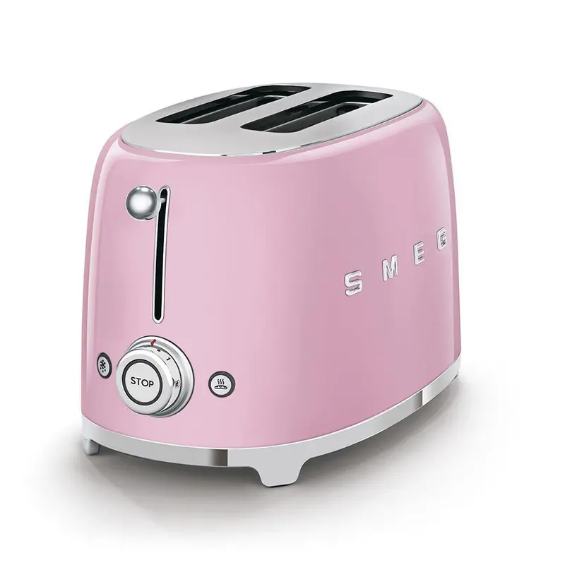 Smeg Pembe 1x2 Ekmek Kızartma Makinesi Tsf01pkeu