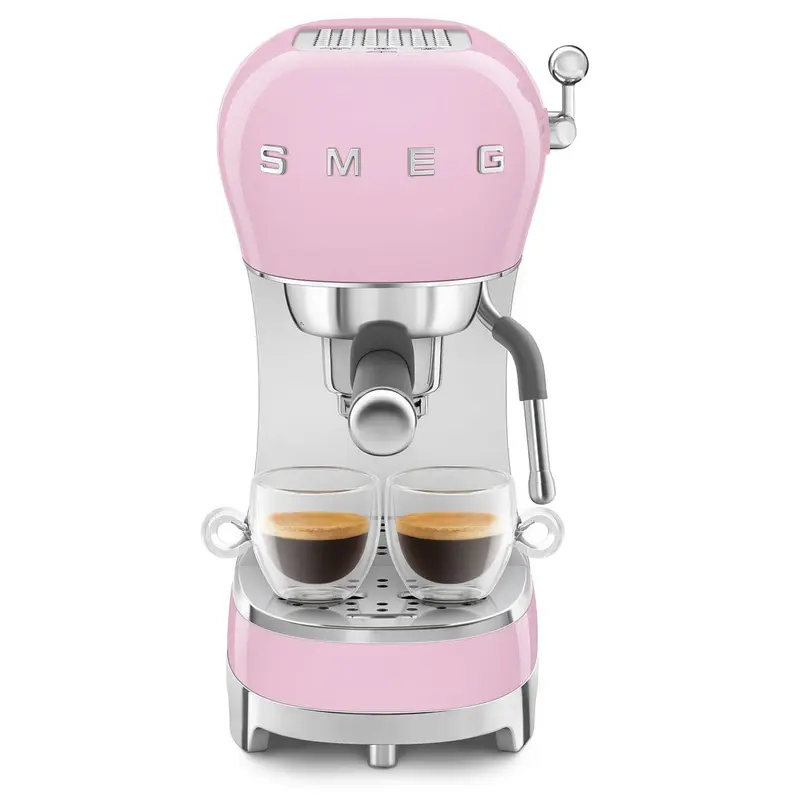 Smeg Pembe Espresso Kahve Makinesi Ecf02pkeu