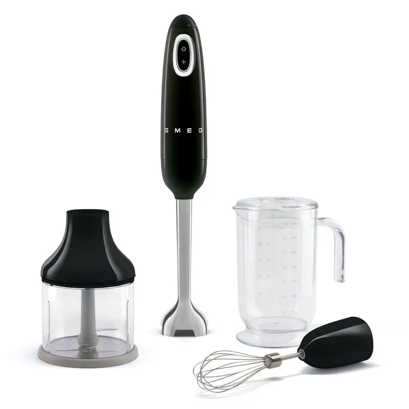 Smeg Siyah El Blender Seti 50's Style Tritan Renew HBF03BLEU