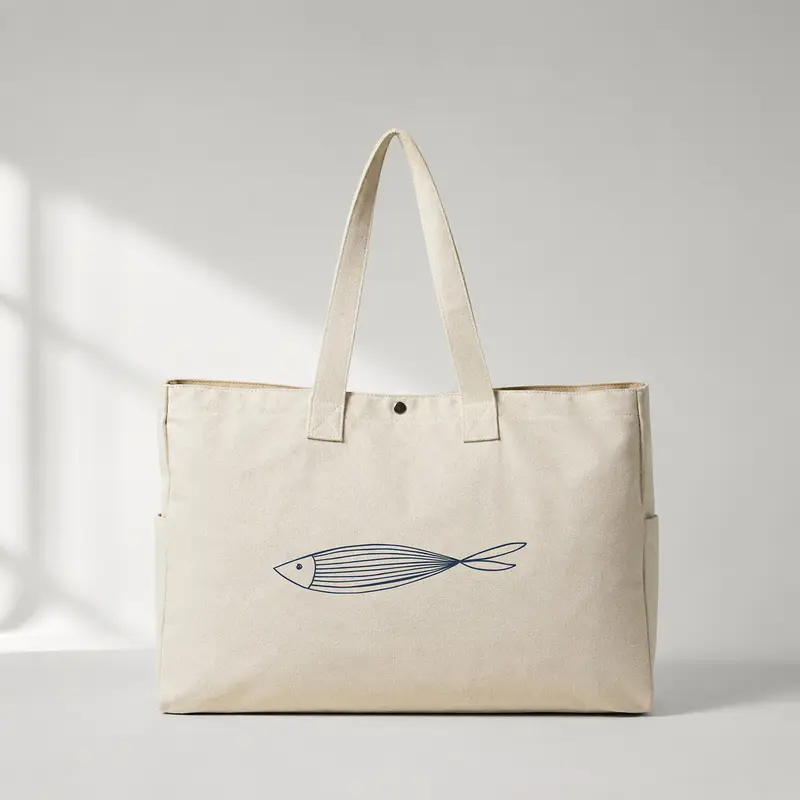 Smooth Fish Daily Tote Bag