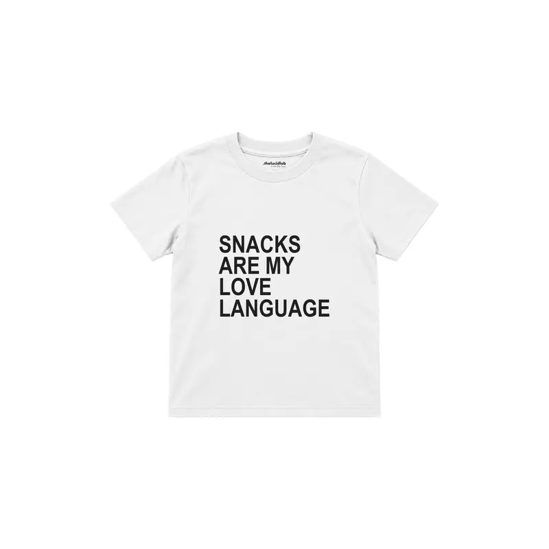 Snack Language Çocuk Tişört