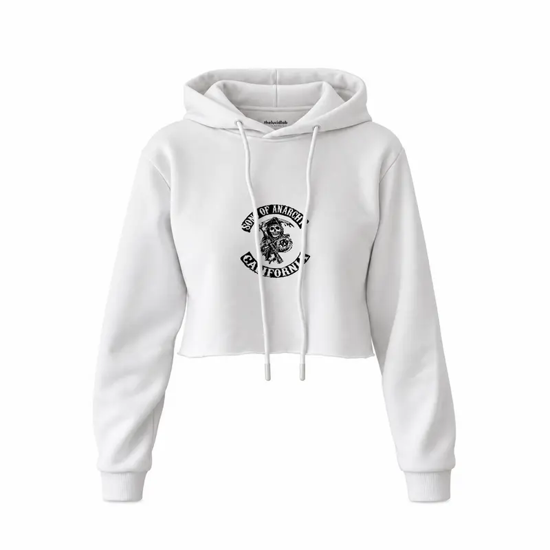 Sons of Anarchy Crop Hoodie