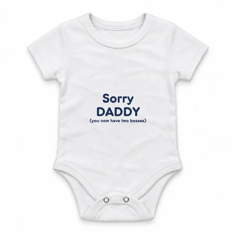 Sorry Daddy Çıtçıtlı Body