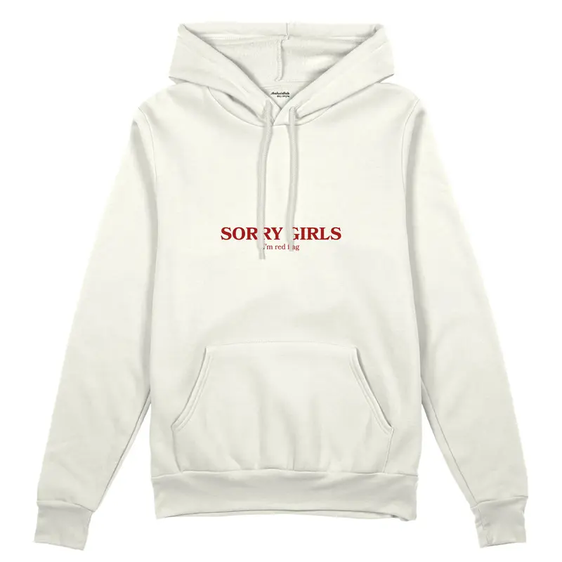 Sorry Girls Oversize Hoodie
