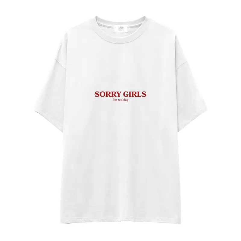 Sorry Girls Oversize Tişört