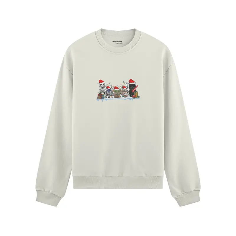 Star Wars Christmas Crew Oversize Sweatshirt