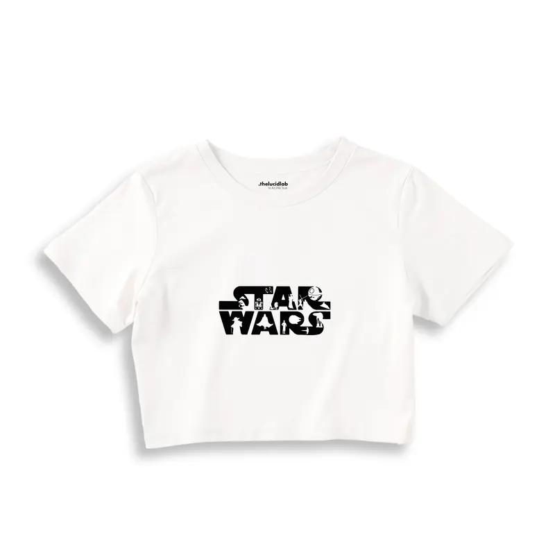 Star Wars Crop Tişört