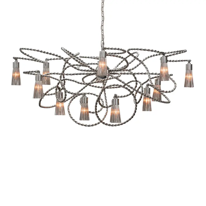SULTANS OF SWING CHANDELIER OVAL