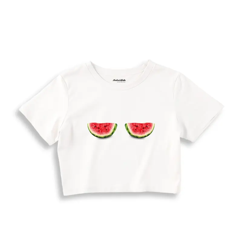 Summer Twins Crop Tişört