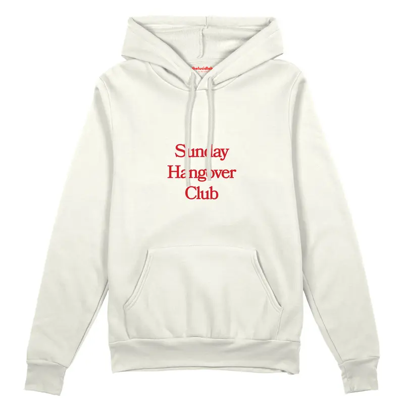 Sunday Hangover Club Oversize Hoodie