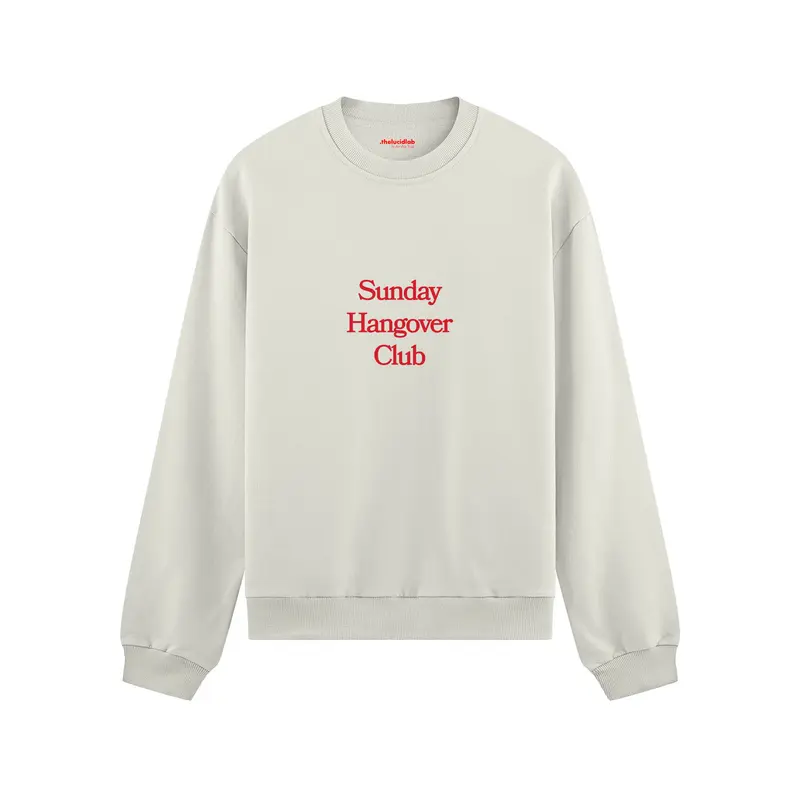 Sunday Hangover Club Oversize Sweatshirt