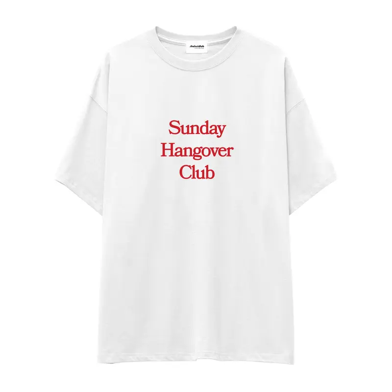 Sunday Hangover Club Oversize Tişört