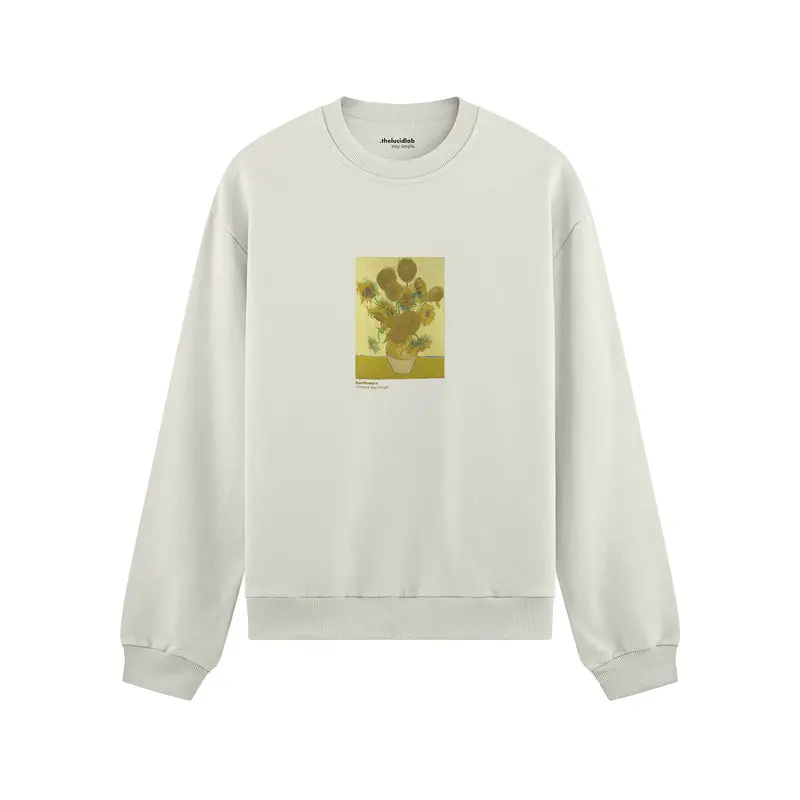 Sunflowers Oversize Sweatshirt