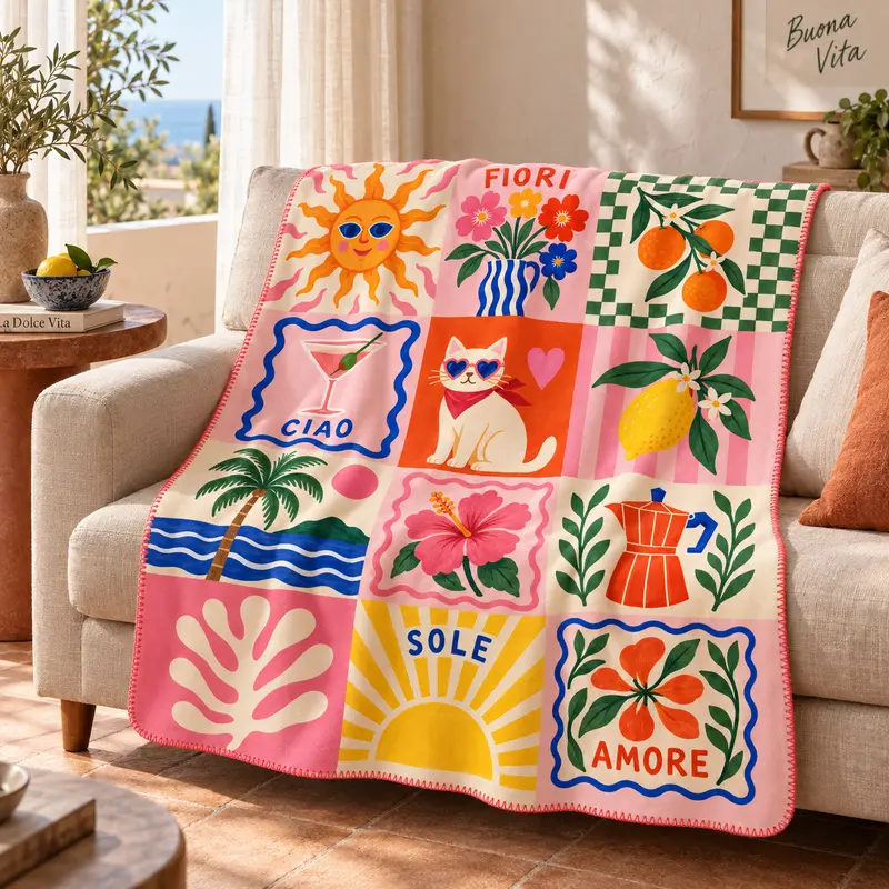 Sunny Postcards Polar TV Battaniyesi