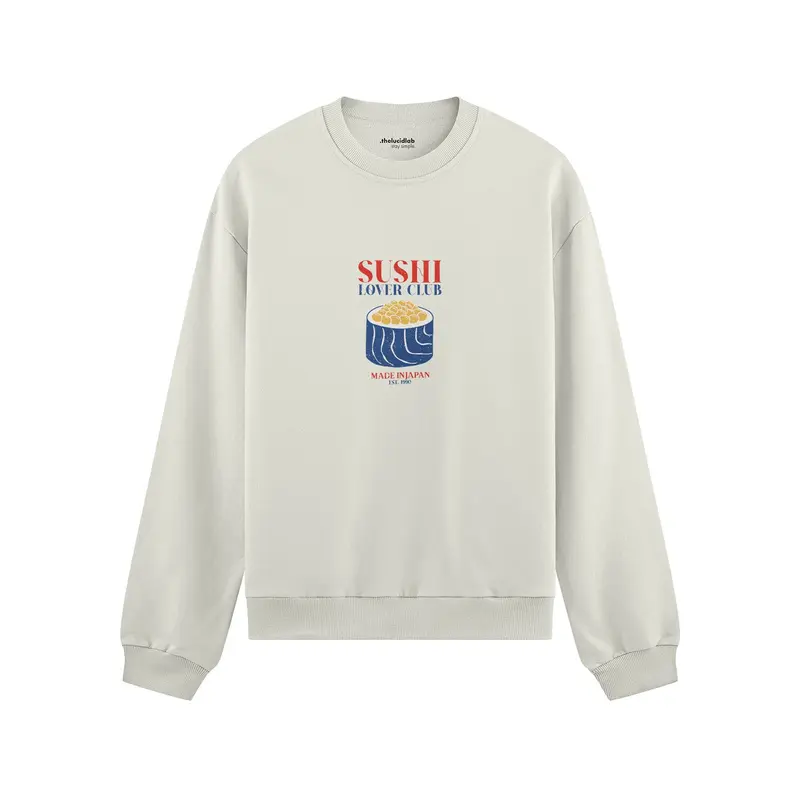 Sushi Lover Club Oversize Sweatshirt