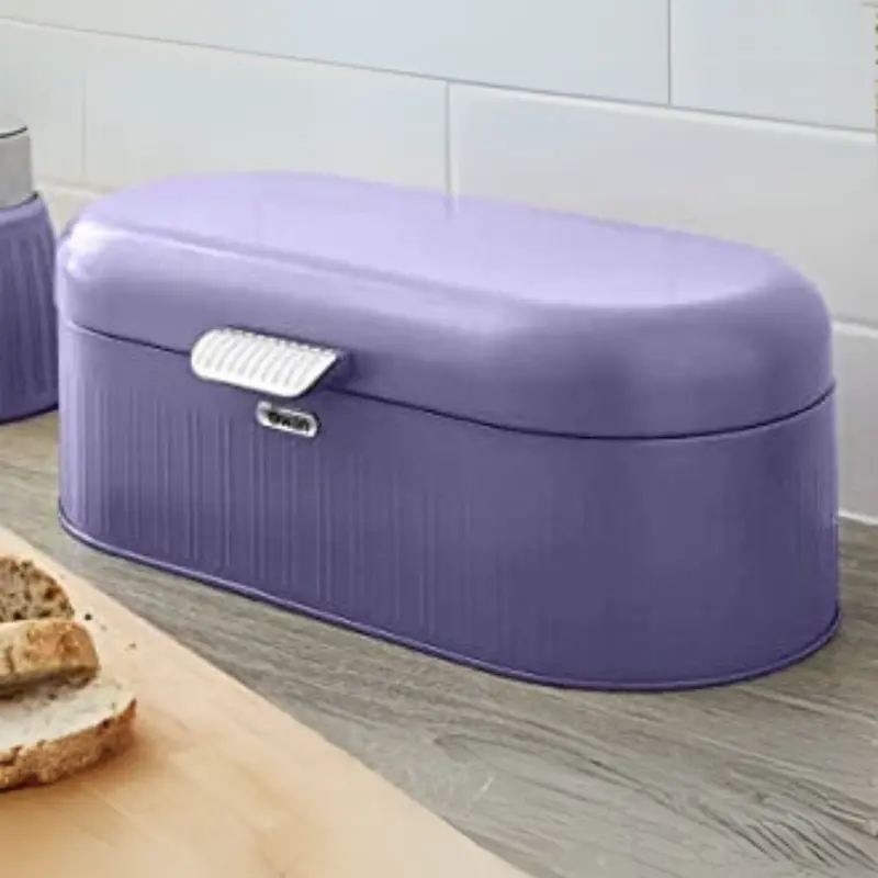 Swan Retro 10 Lt Ekmek Kutusu Mor