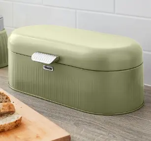 Swan Retro 10 Lt Ekmek Kutusu Yeşil