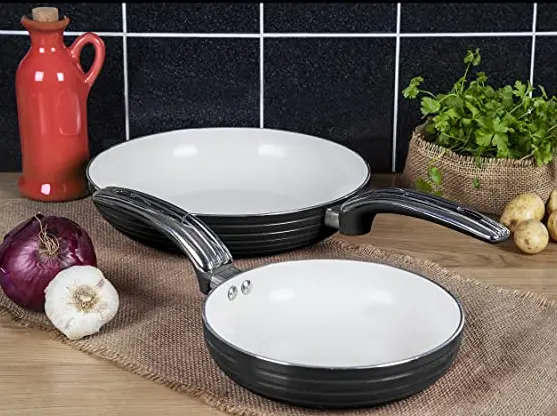 Swan Retro 2 Parça Tava Seti Siyah