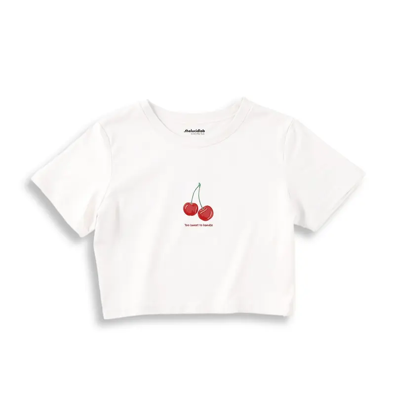 Sweet Cherry Crop Tişört