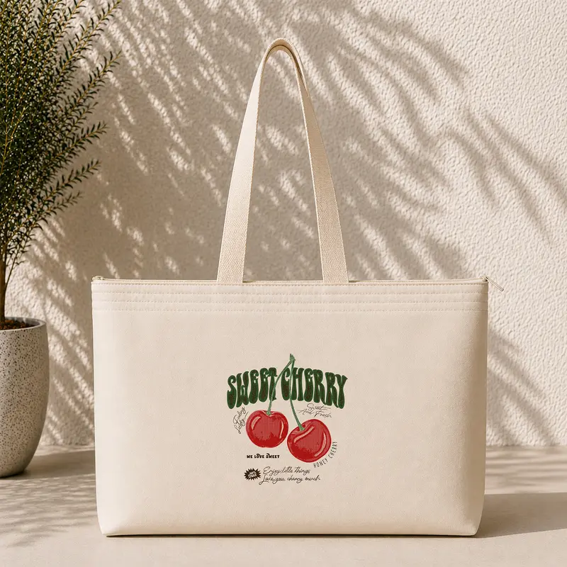 Sweet Cherry Weekend Tote Bag