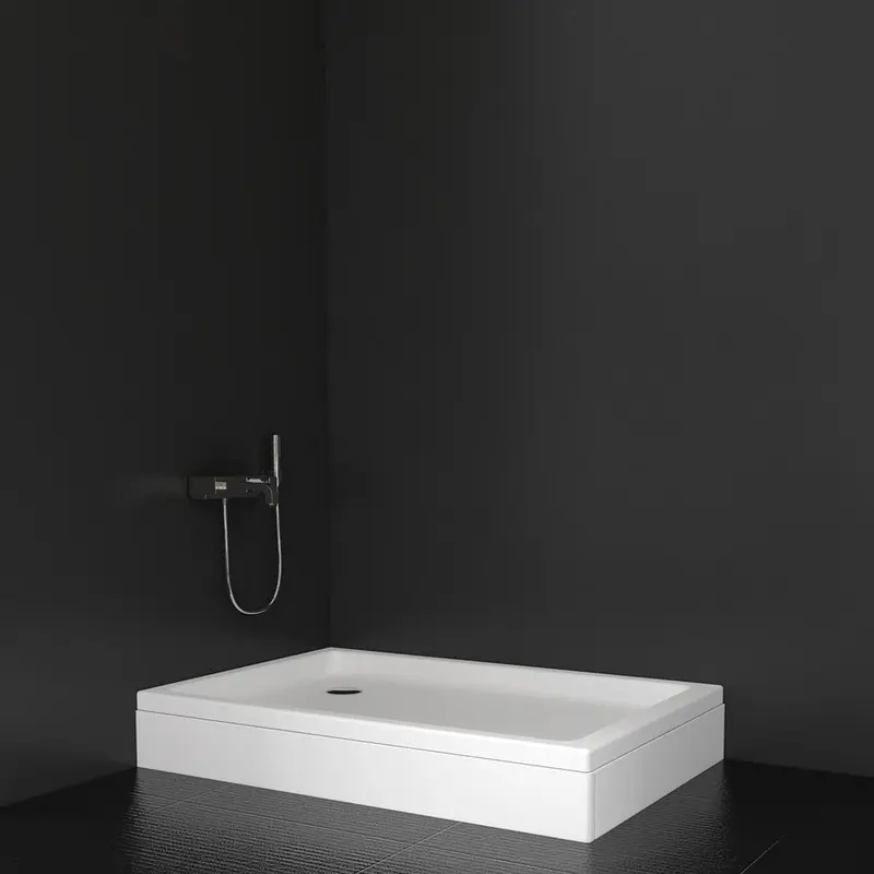Sırduş 100x70x16 Diktörtgen Panelli Duş Teknesi