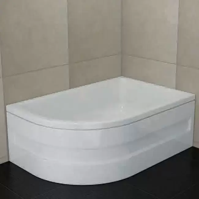 Sırduş 120x80x44 Asimetrik Sol Mini Küvet