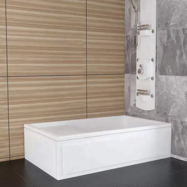 Sırduş 150x70x44 Mini Düz Oturmalı Küvet