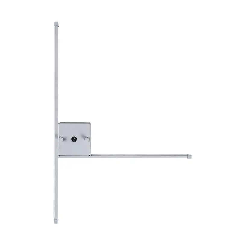 T-Form Metal Aplik - Gri