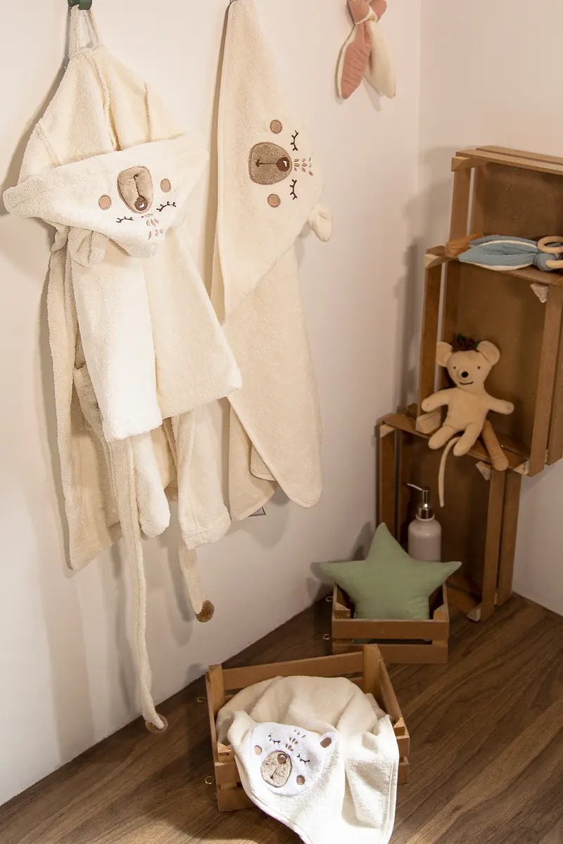 Teddy %100 Pamuk Bebek Havlusu 50x75 cm