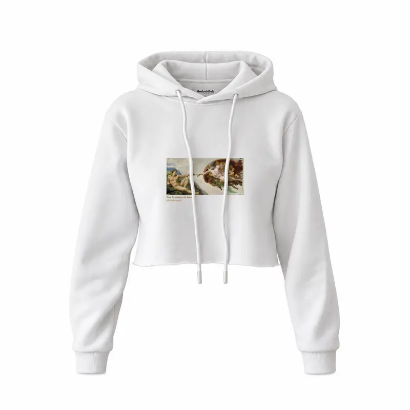 The Creation Crop Hoodie